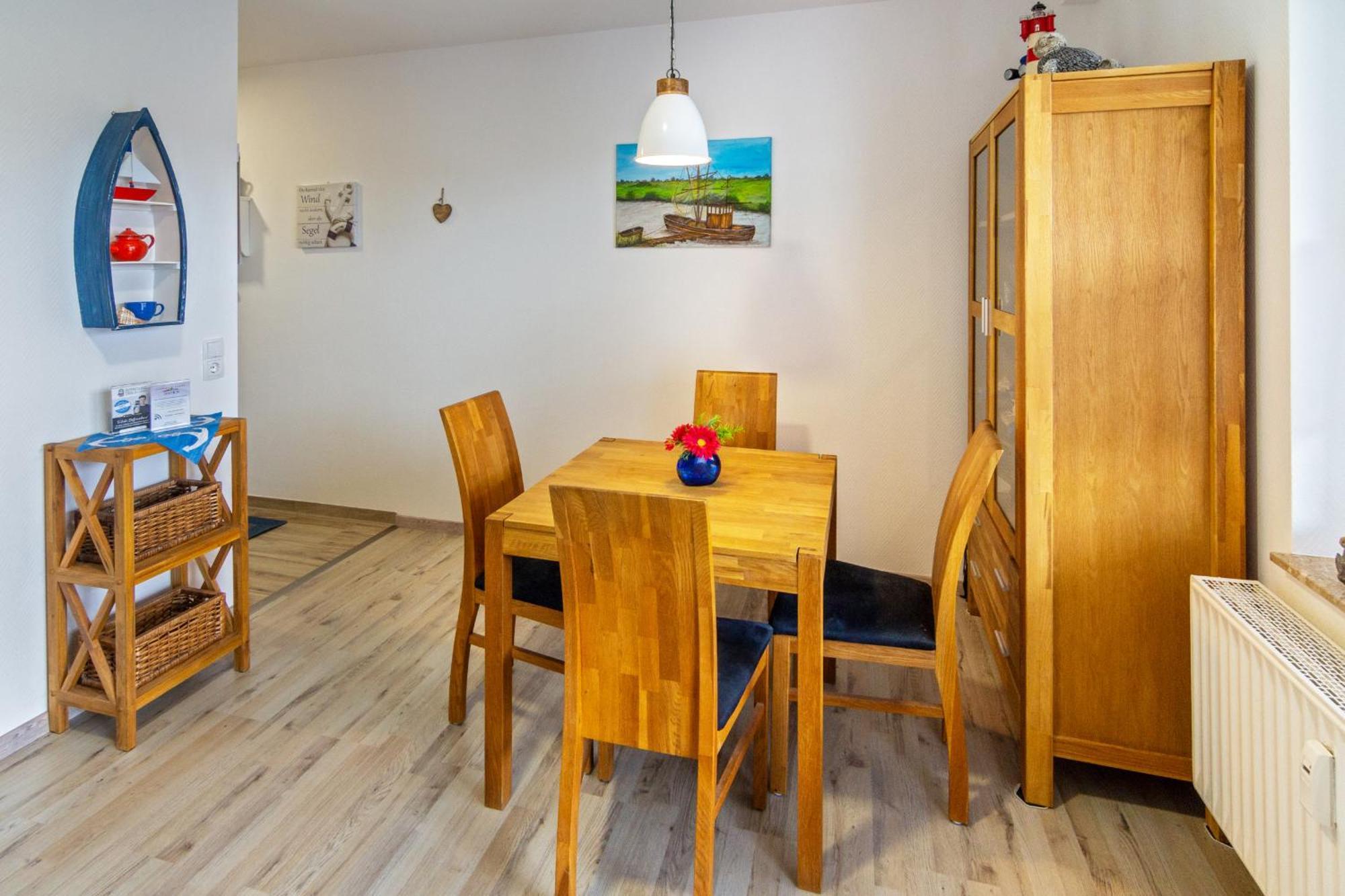 Friesenstuebchen Daire Dornumersiel Dış mekan fotoğraf